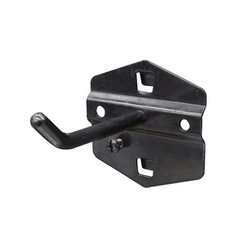 2 Long, Single Metal Post Hanger, For Perforated Wall