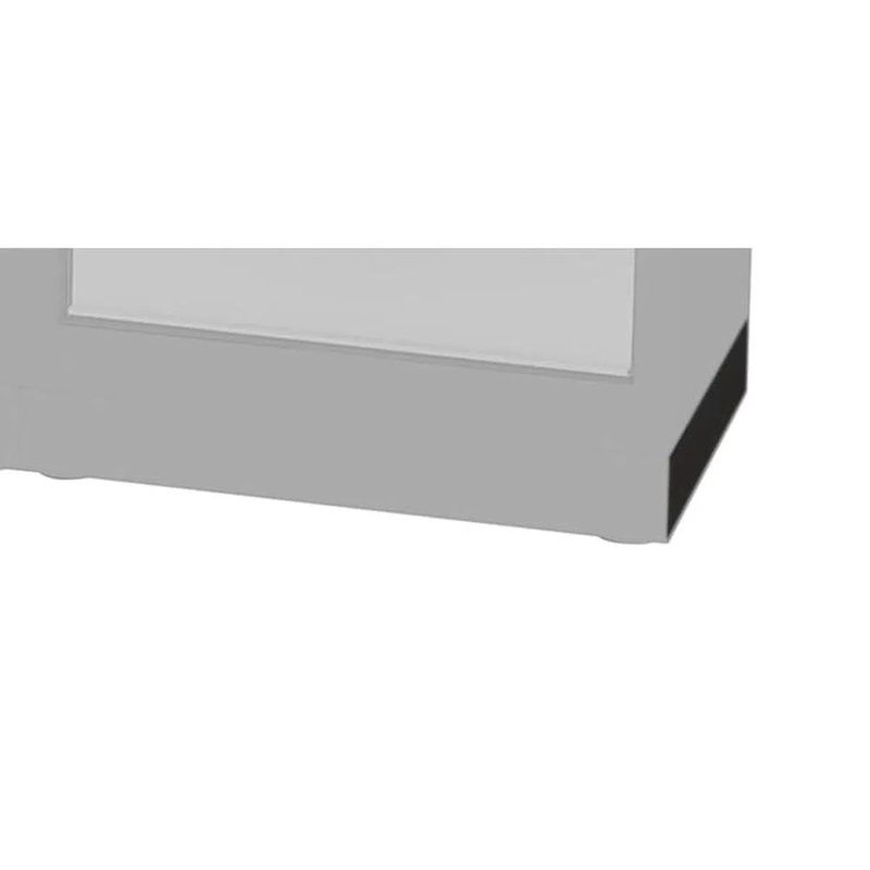 Bottom Side Panel for Cabinet 472mm / 19-11/16, Dark Grey