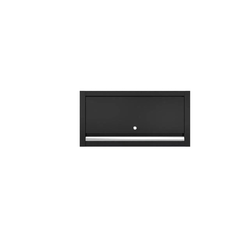 26 Cupboard, Aluminum Handle with Gas Lift, Dark Grey
