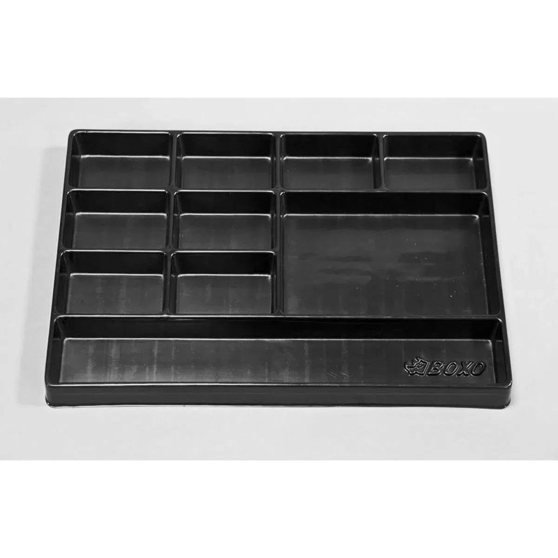 16 Universal, 10-Section, Deep Drawer Plastic Divider