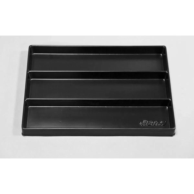 16 Universal, 3-Section Deep Drawer Plastic Tray