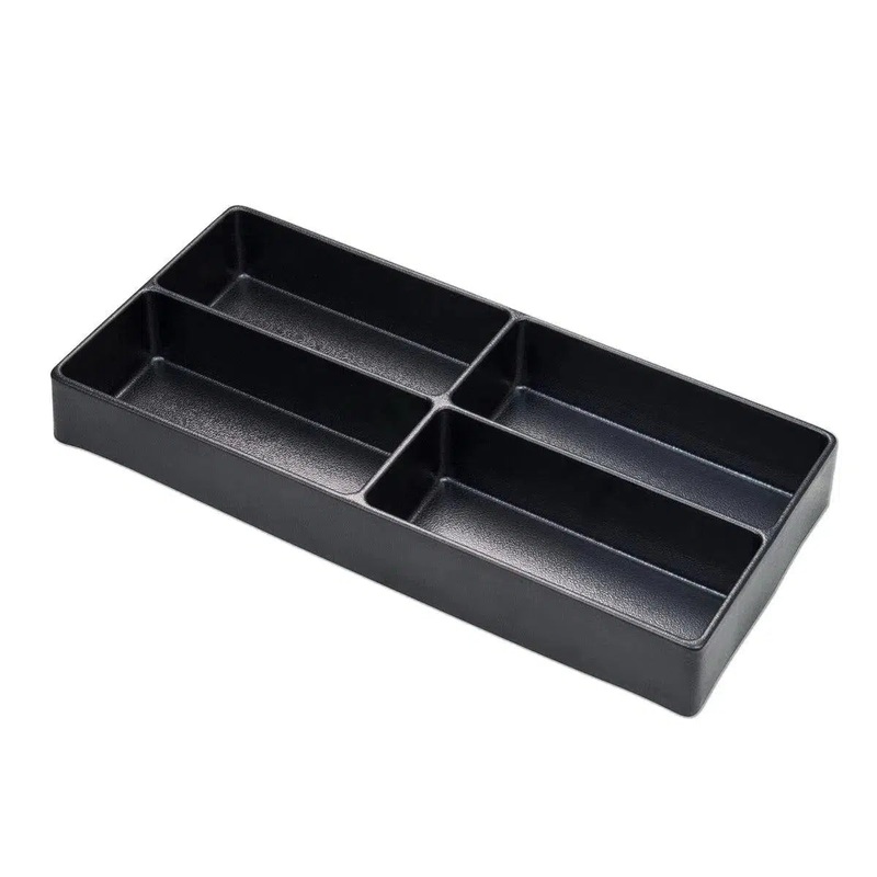 16 Universal, 4-Section, Deep Drawer Plastic Divider