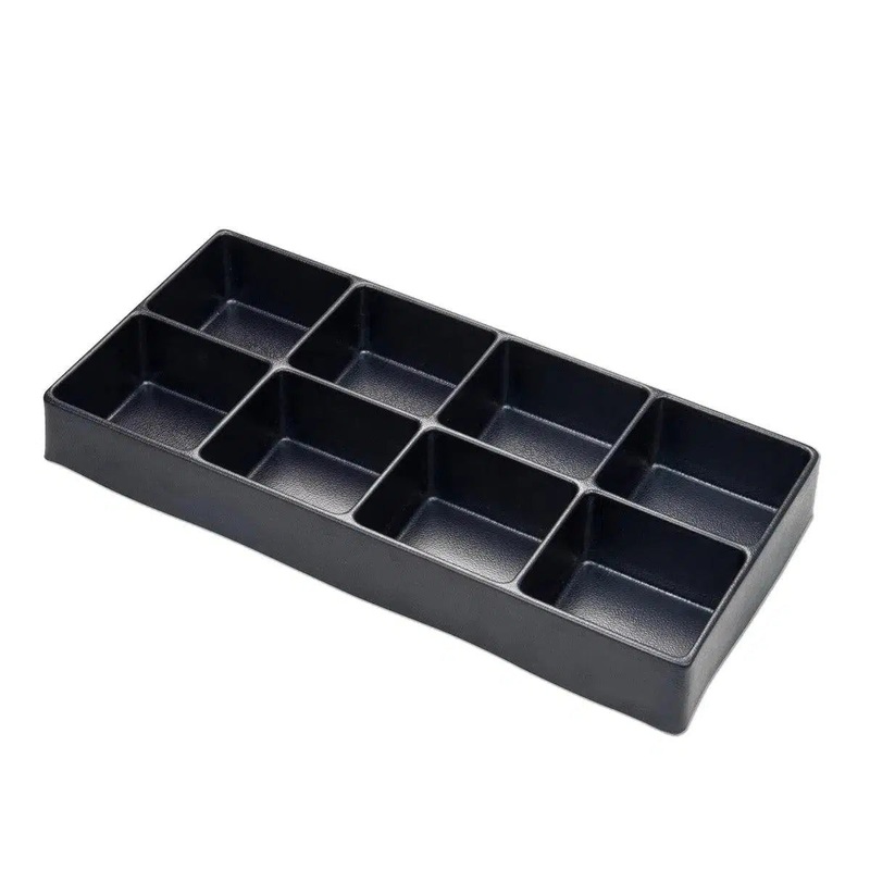 16 Universal, 8-Section Deep Drawer Plastic Divider
