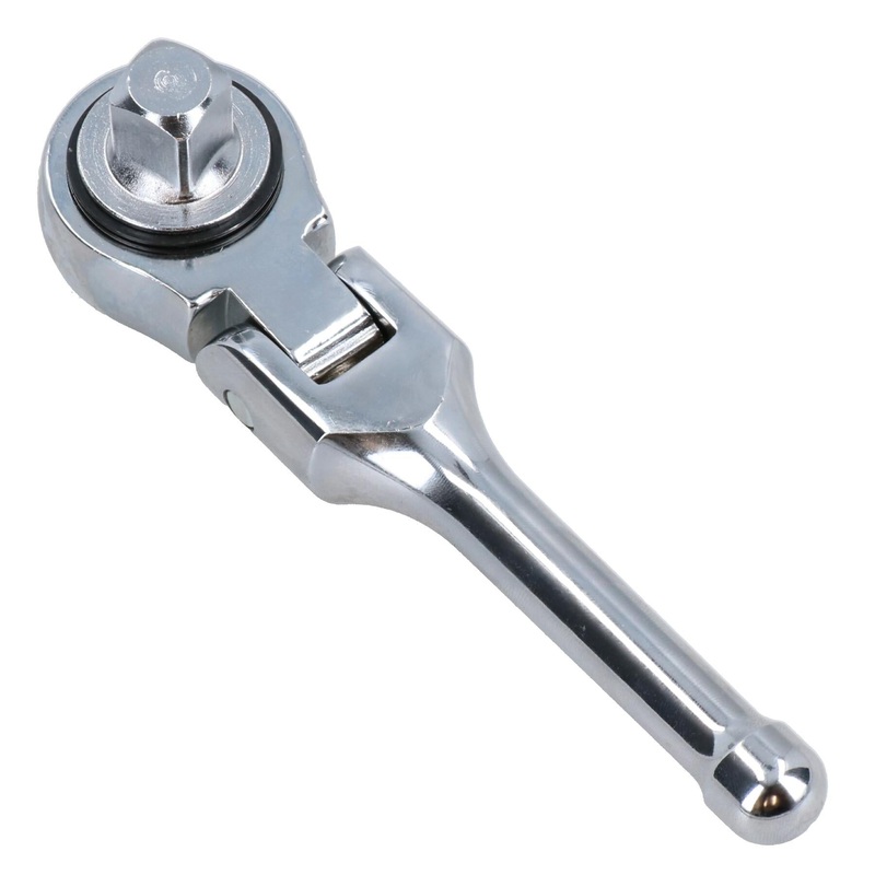 1/2 Drive Angled Offset Flexi Head Socket Ratchet