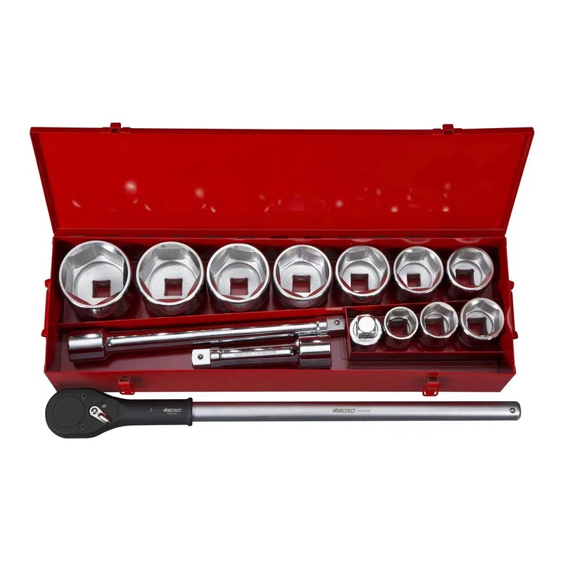 15-Piece 1 Drive 6-Point Metric Socket Set