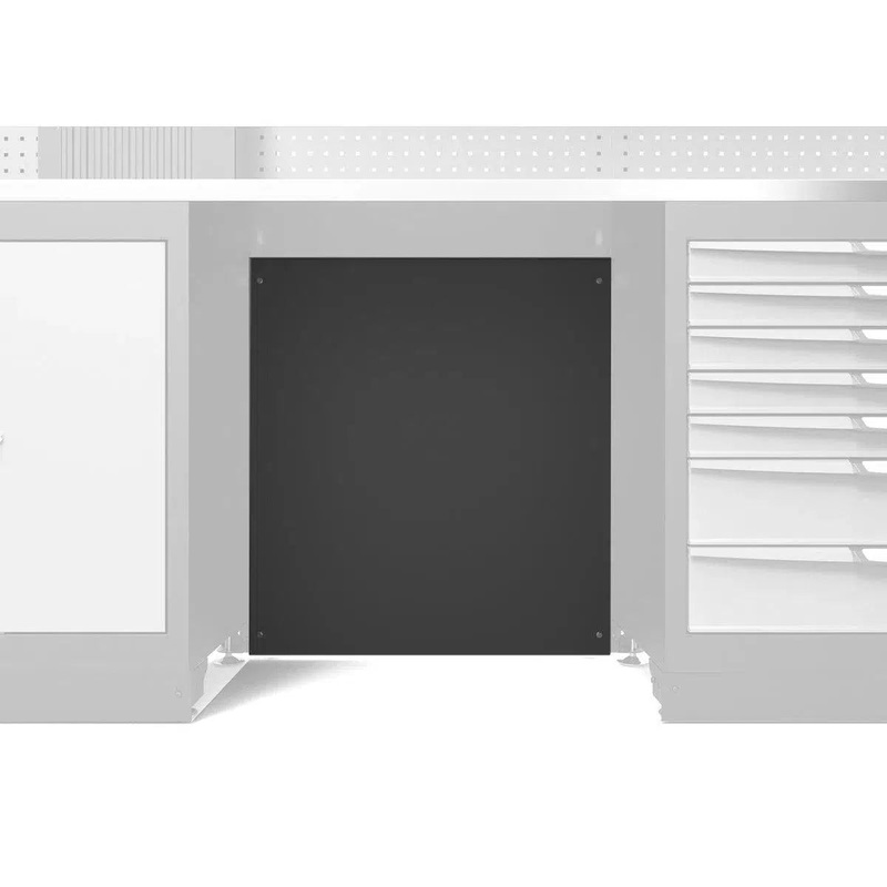 34 Roller Cabinet Back Panel, Dark Grey