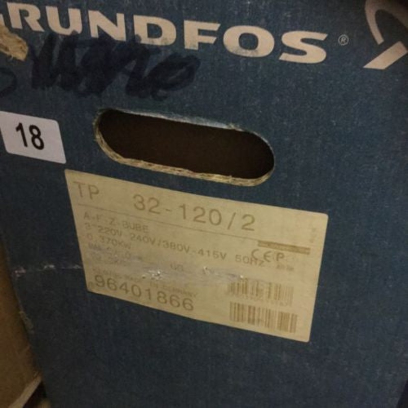 Grundfos TP 32-120/2 96401866 Bronze HWS Pump BUBE 415 Centrifugal In Line #18