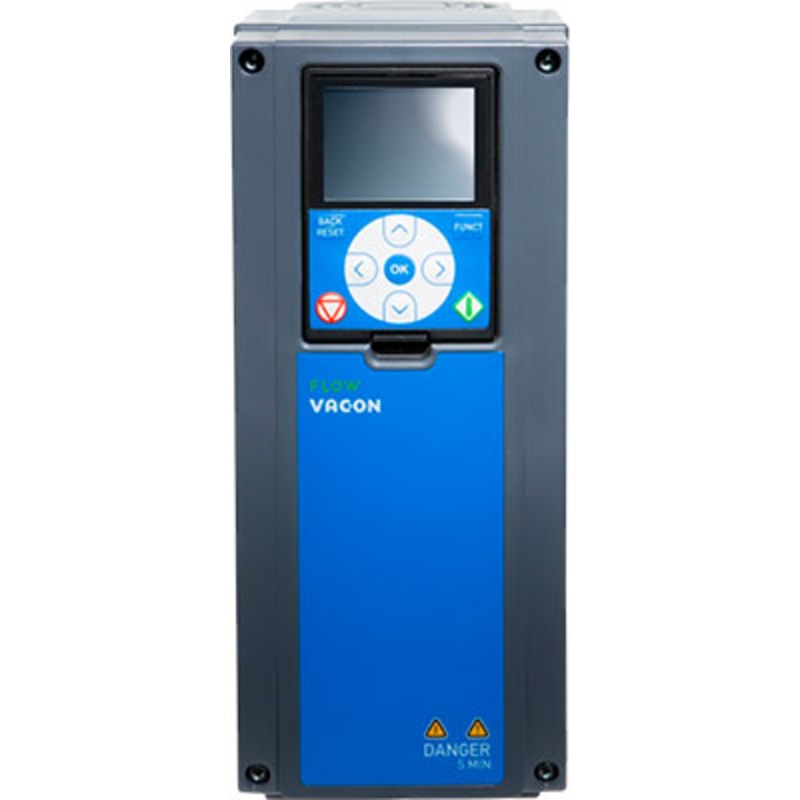 Vacon 100 Flow IP54 3kW 400V 3ph – Fan/Pump AC Inverter Drive Speed Controller VACON0100-3L-0008-5-FLOW+IP54
