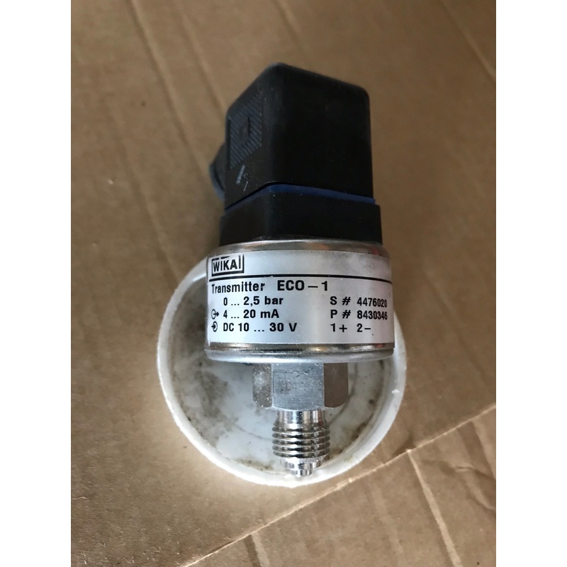 WIKA ECO-1 2.5 bar Pressure Sensor Transducer #1071