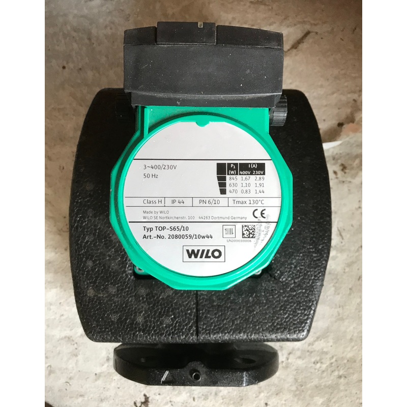 Wilo TOP-S 65/10 3ph 400v/240v circulator pump DN65 2046611 #902