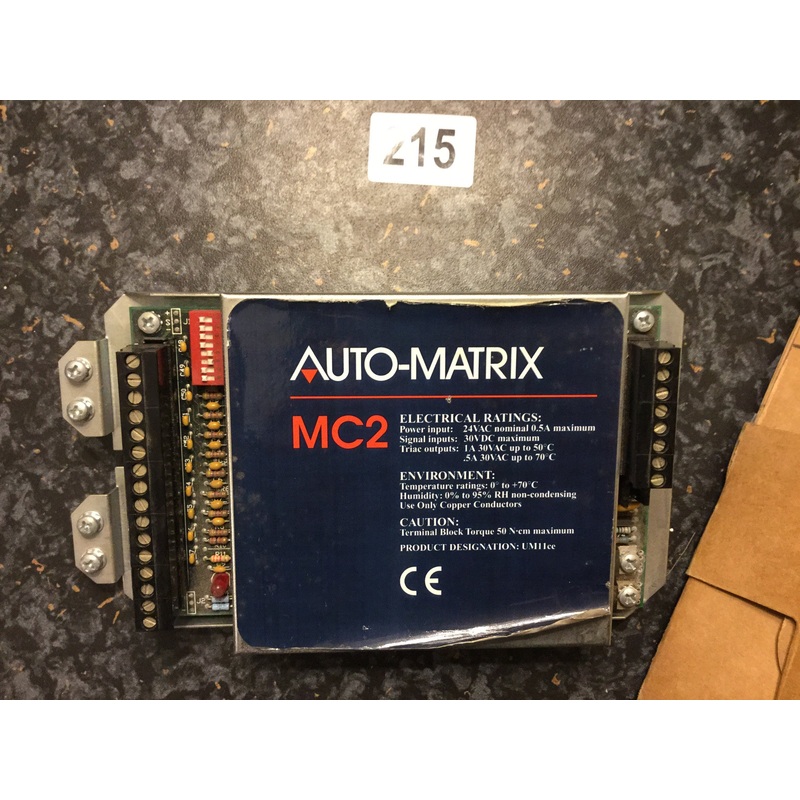 American Auto-Matrix Mc2 Unitary Controller UM11ce HVAC BMS #215