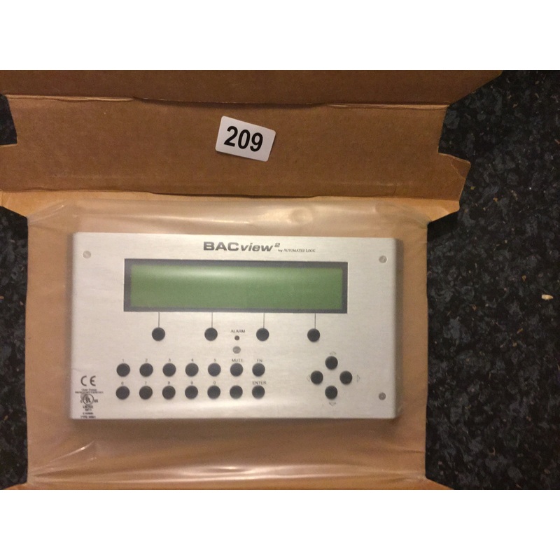Automated Logic Bacview 2 Control Display Bacnet HVAC BMS #209