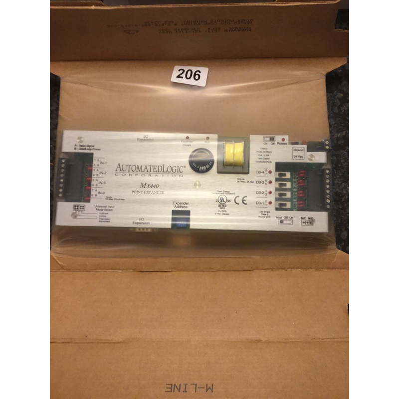 Automated Logic MX440 Point Expander Control Module Bacnet HVAC BMS #206