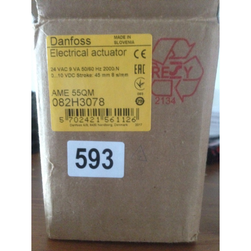 Danfoss AME 55 QM Modulating Actuator 082H3078  #593