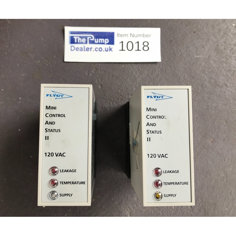 Flygt MiniCAS II Pump sensor monitor 120vac #1018