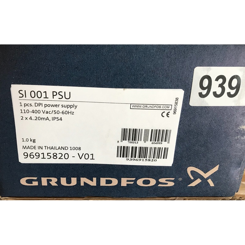 Grundfos SI 001 PSU DPI Power Supply – 96915820 #939