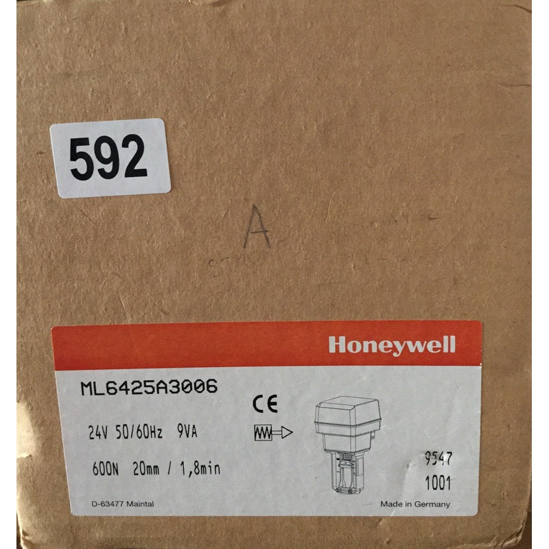 Honeywell ML6425A3006 Actuator 24v #592