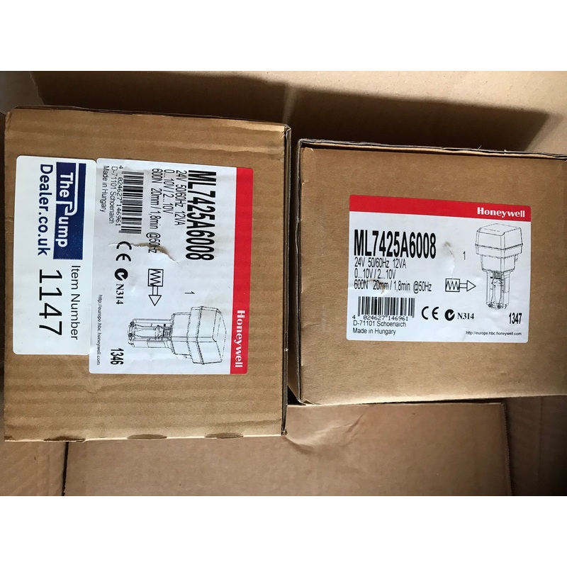 Honeywell Ml7425a6008 Actuator 24v #1147