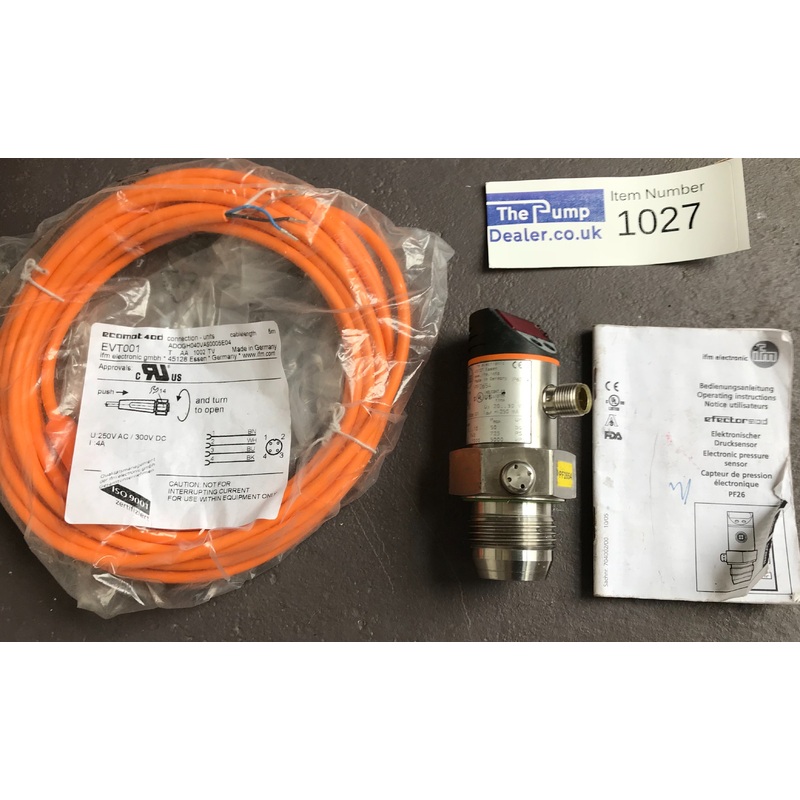 IFM Electronic Efector sod Transducer Sensor PF2654 #1027