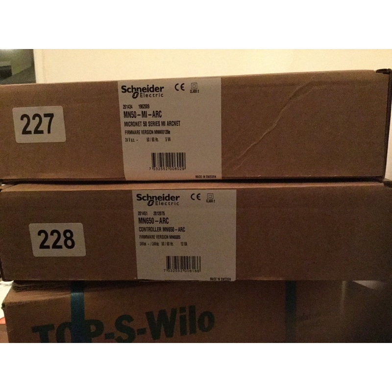 Schneider Satchwell MN-650 ARC Controller Micronet DDC Digital Programmable