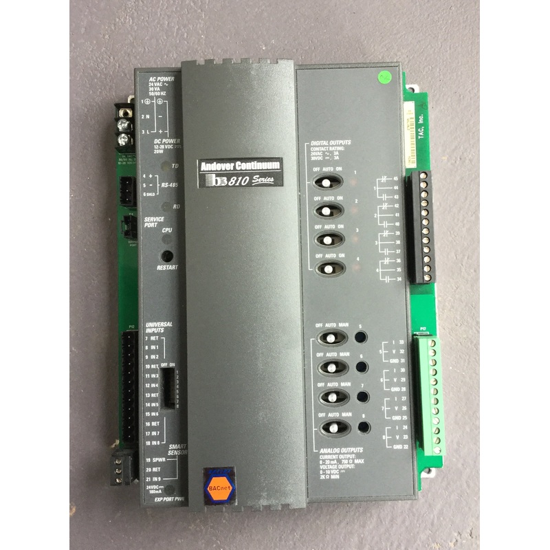 Andover Controls Schneider B3814 BACnet Controller b3810 Series #739