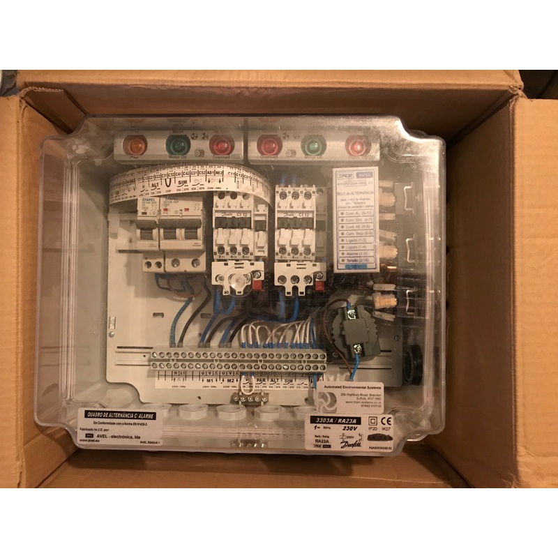 Danfoss 3303a RA23A dual waste pump controller #1169