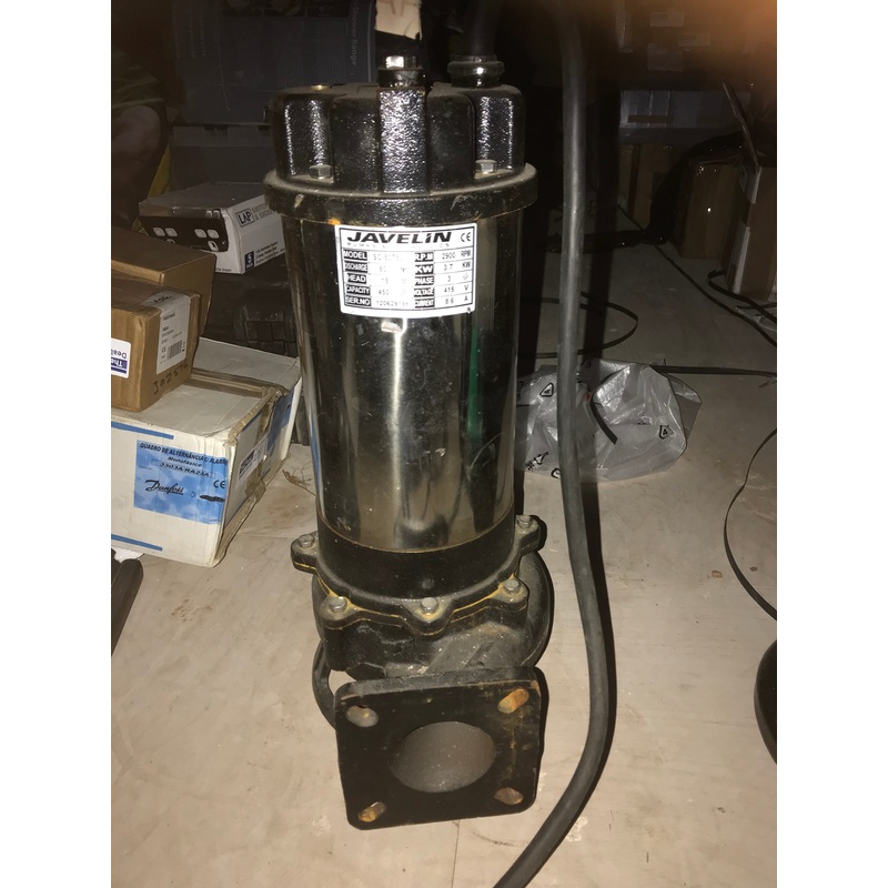 Javelin Stairs SC-50T80 submersible waste cutter Pump #1175