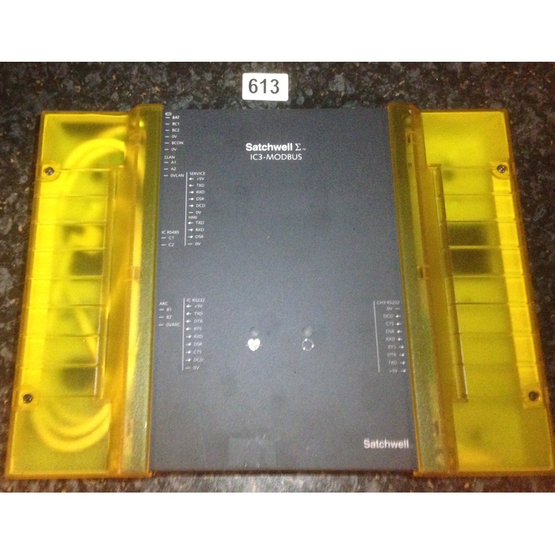 SATCHWELL SCHNEIDER SIGMA S-IC3-MODBUS-E S-IC-LON HVAC INTEGRATION CONTROLLER #613