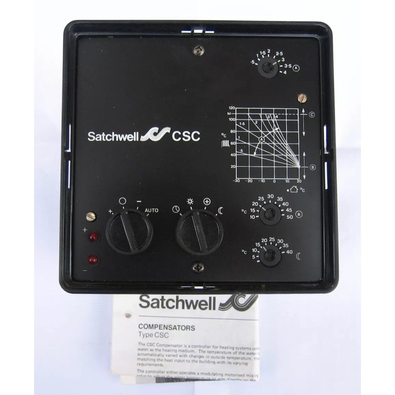 Schneider Satchwell CSC 2703 compensator Controller Panel #399