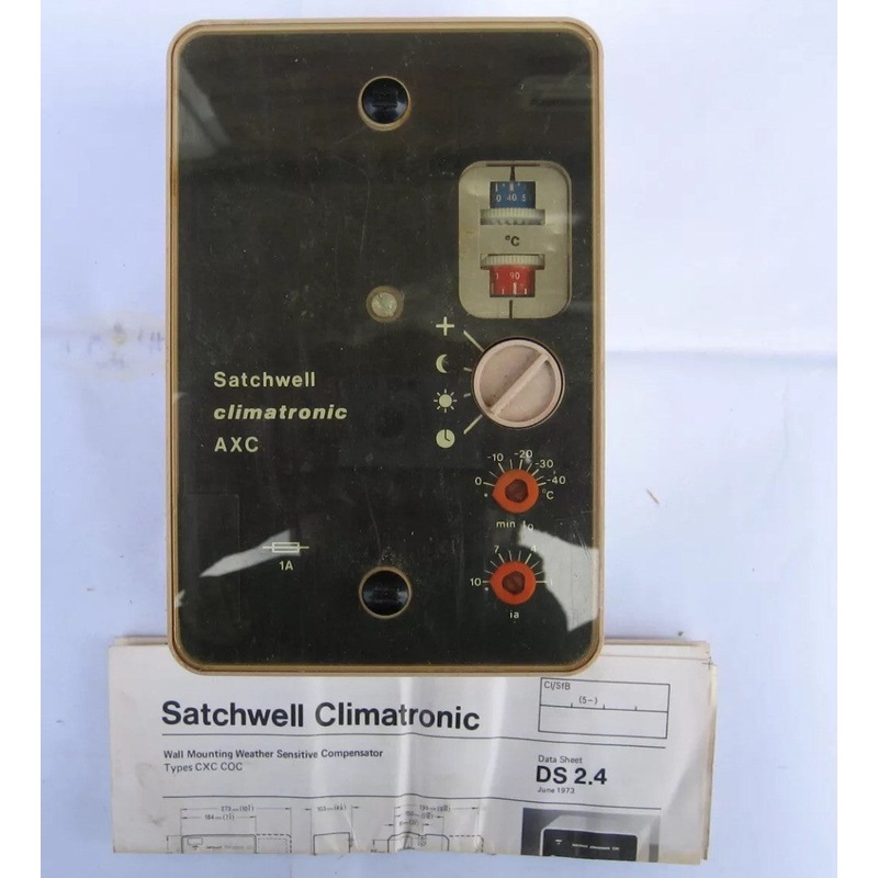 Schneider Satchwell CSC AXC 1702 Climatronic compensator Controller Panel #400