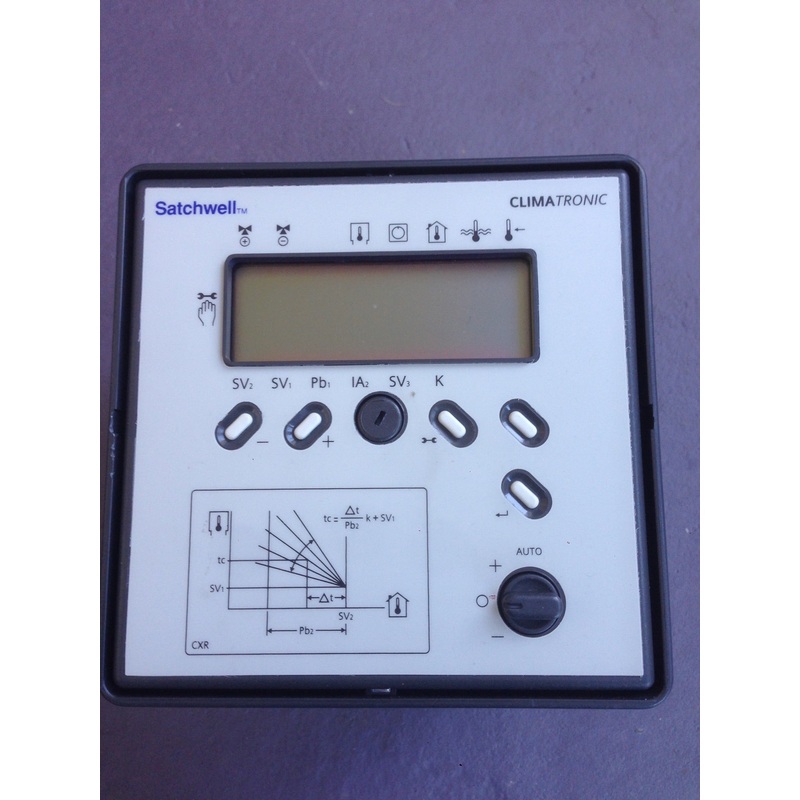 Schneider Satchwell CXR 5805 compensator Room Reset Controller Panel #695
