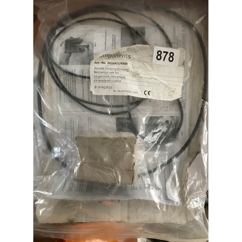 Wilo 2026902 GROUP 5 MECHANICAL SEAL KIT #878