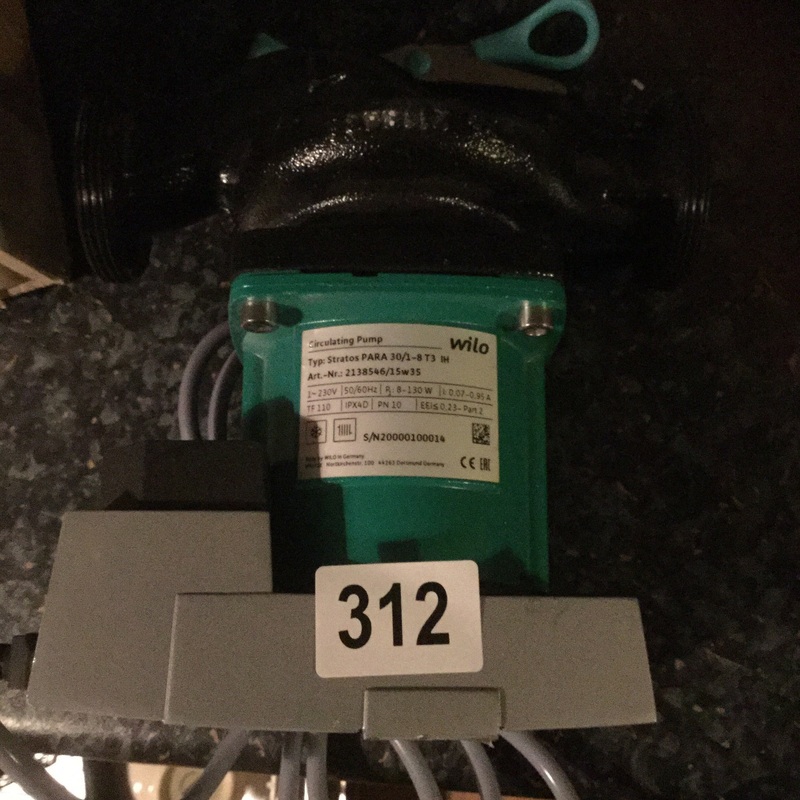 Wilo Stratos Para 30/1-8 240v Heating Circulator Pump #312