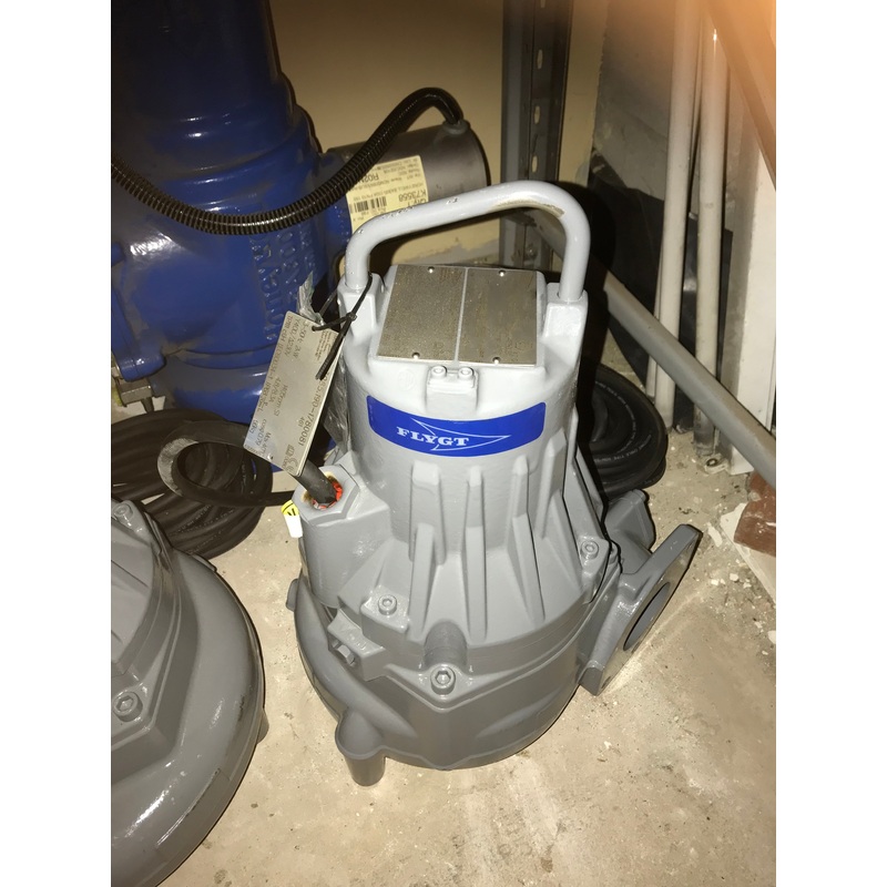 Flygt NP 3085.190 461 MT 2kw 400v  submersible waste water pump #3508