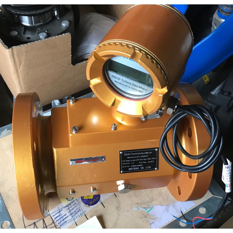 Goldi Mechanical Turbine Gas Meter DN100 TGM100(LF) G160 #1410