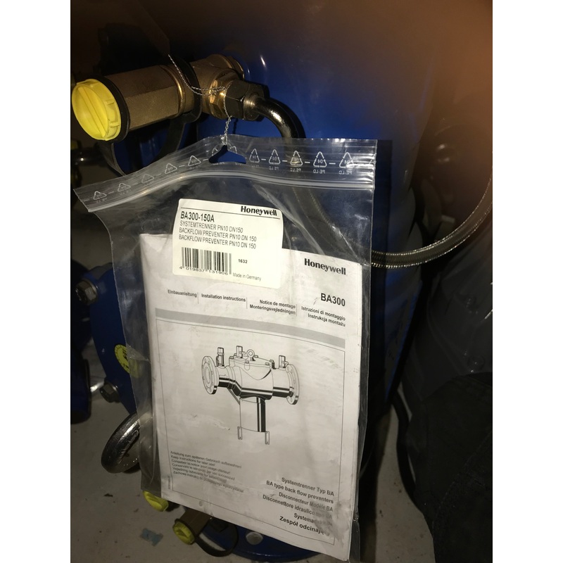 Honeywell BA300-150A DN150 Backflow preventer #1345
