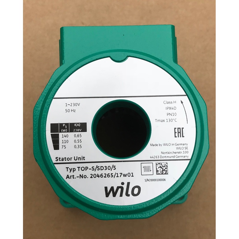 Wilo Pump Replacement Head stator unit TOP-S/SD 30/5 2046265 230v #1531