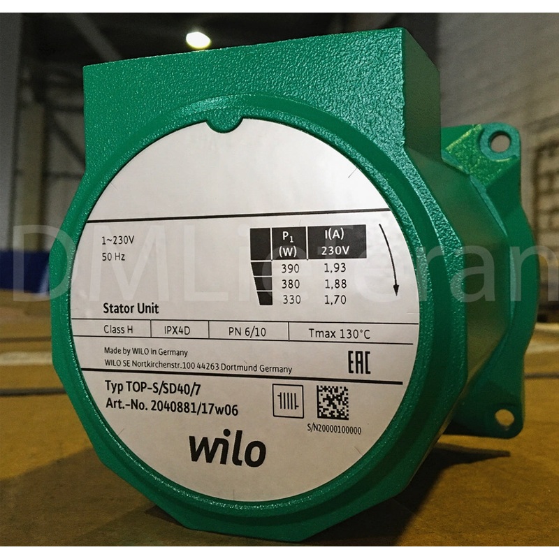 Wilo Pump Replacement Head stator unit TOP-S/SD 40/7 2040881 230v #1537 VAT