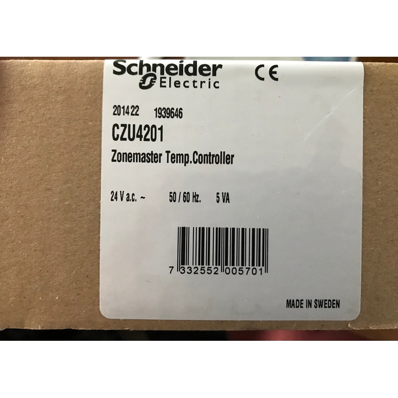 Satchwell Schneider CZU 4201 fan coil unit controller #1724