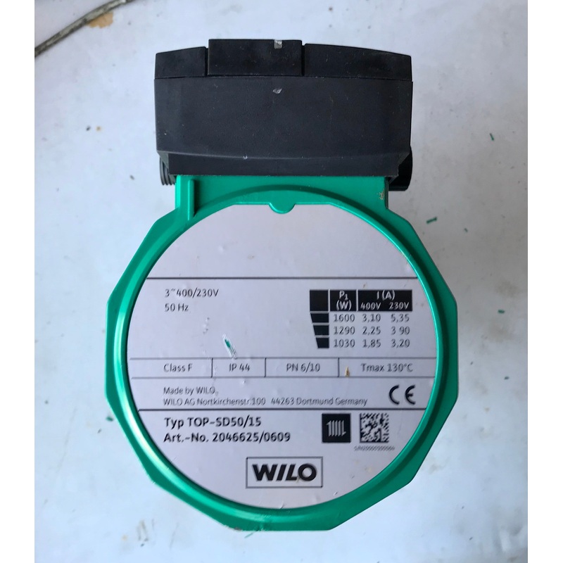 Wilo TOP S/SD 50/15 Replacement Pump Head RMOT 2046625 415v #1980