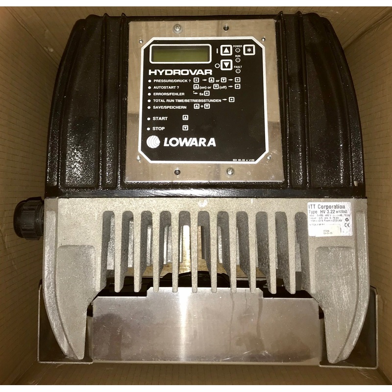 Xylem Hydrovar Inverter Control Unit ITT Industries HV 3.22 e/120b2 22kw 415v #1880