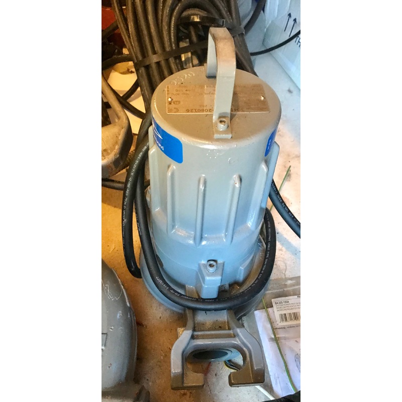 Flygt CP 3045.181 252 HT 0.75kw 230v submersible waste water pump DN50 #2674