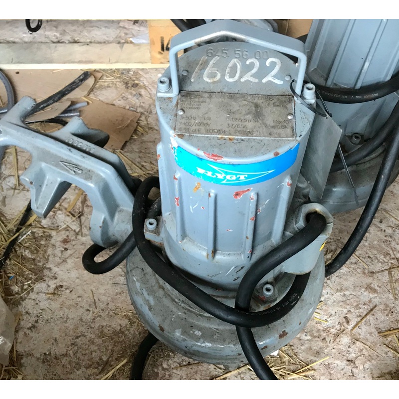 Flygt DP 3068.180 472 1.5kw 3~ submersible waste water pump #2217