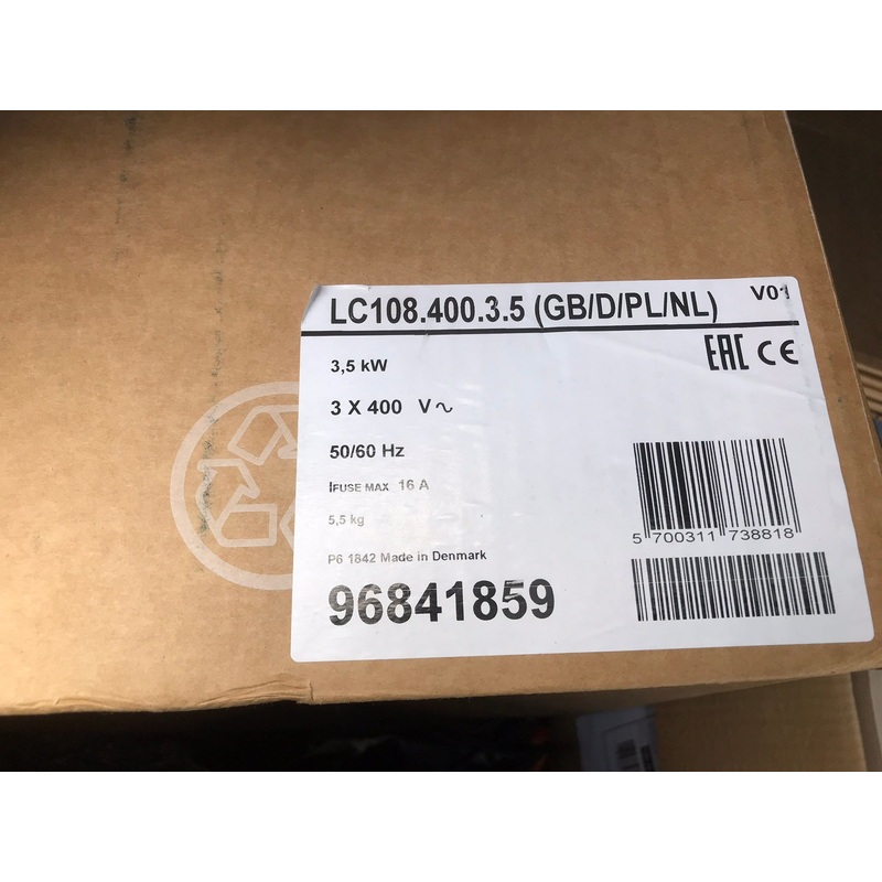 Grundfos LC108.400.3.5 3,5kW pump control panel 96841859 #2394