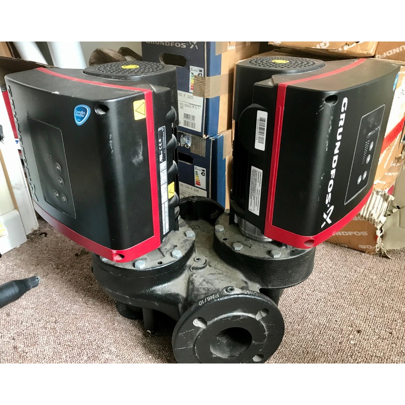 Grundfos TPED 65-120 A F A BUBE 98512509 Twin head circulator pump #2292