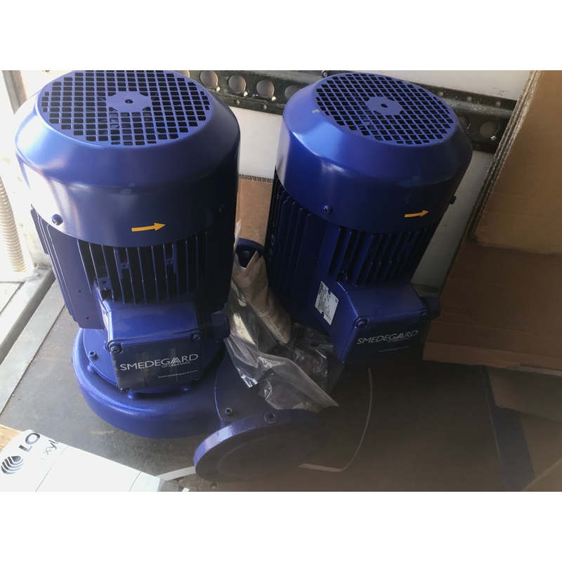 Smedegaard 8-150-2 D Twin Head Circulator Pump 4.8kw Dn80 #2590