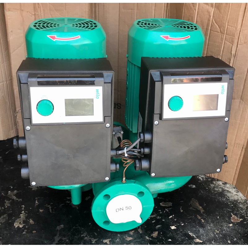 Wilo DP-E 50/140-3/2 Twin Head Circulator Pump DN50 3kW 2158948 340mm #2610