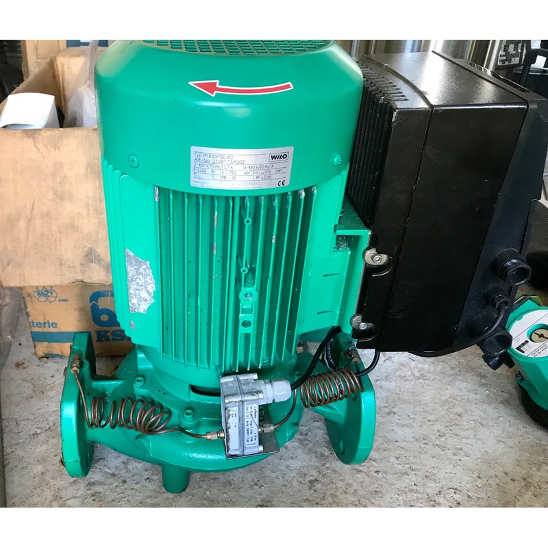 Wilo IP-E 50/150-4/2 2109770 400V Circulator Pump 4kw 340mm DN50 #2641