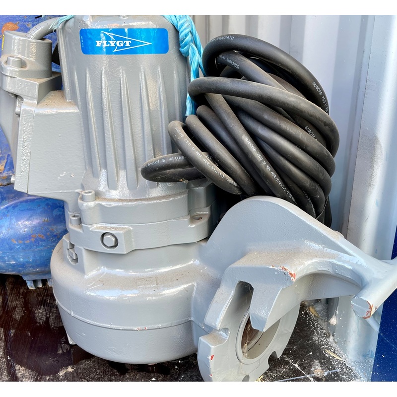 Flygt NP 3102.090 MT 3.1kW 470 adaptive impeller 400v submersible waste water pump #3158
