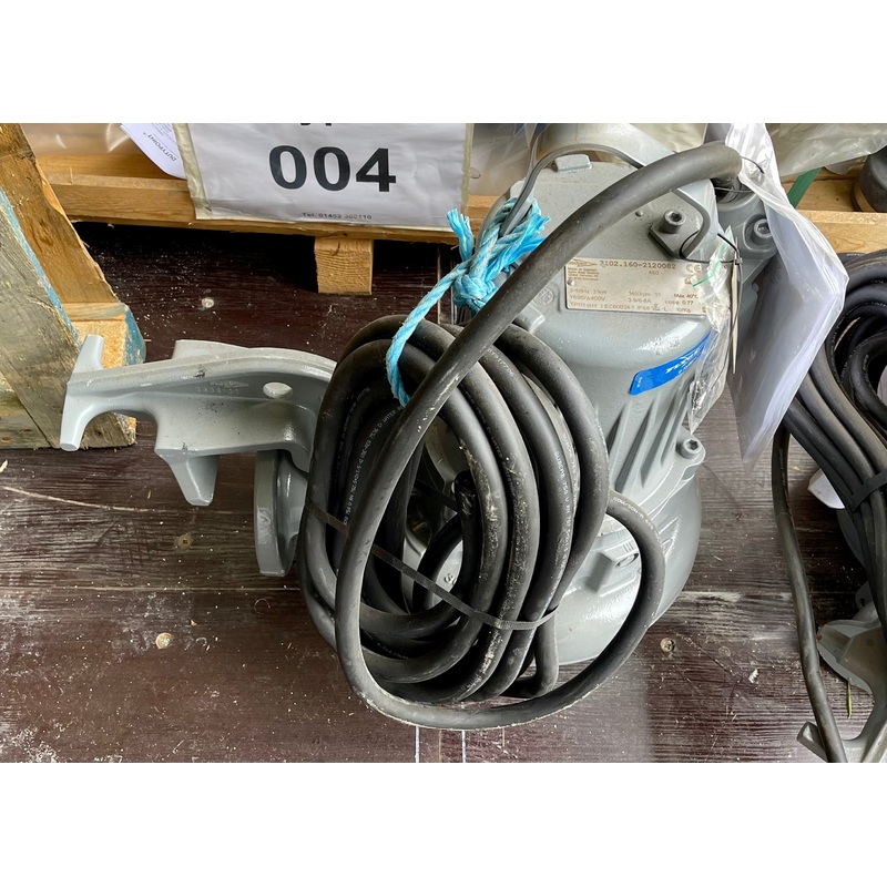 Flygt NP 3102.160 MT 3.1kW 460 adaptive impeller 400v submersible waste water pump #4228